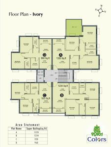 Project Image of 920.0 - 1320.0 Sq.ft 2 BHK Apartment for buy in Aster Purti Colours