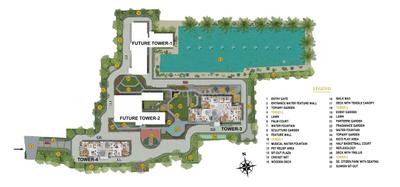 Project Image of 2243.0 - 3170.0 Sq.ft 3 BHK Apartment for buy in Emami Aamod