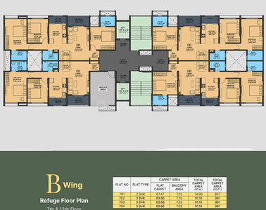 Project Image of 632.0 - 1141.0 Sq.ft 2 BHK Apartment for buy in Shiv Divine Fortune