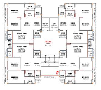 Project Image of 658.32 - 671.13 Sq.ft 2 BHK Apartment for buy in Royal Crown