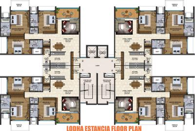 Project Image of 0.0 - 2070.0 Sq.ft 3 BHK Apartment for buy in Lodha Estancia