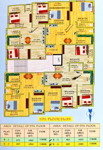 Project Image of 845.0 - 1111.0 Sq.ft 2 BHK Apartment for buy in Jai Ganesh Jal Taranga 2 Apartment