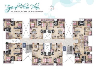 Project Image of 1138.0 - 1344.0 Sq.ft 2 BHK Apartment for buy in Central Annex