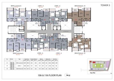 Project Image of 631.42 - 1087.0 Sq.ft 2 BHK Apartment for buy in Kohinoor Central Park Phase 1