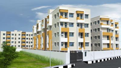 Project Image of 524.2 - 667.36 Sq.ft 2 BHK Apartment for buy in Annai Arisha Block C