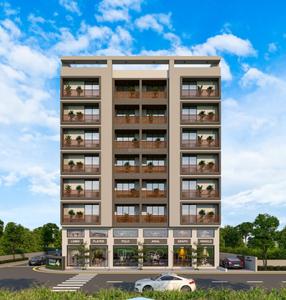 Tushar Pushpak Residency 04 Elevation 1