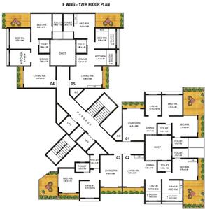 Project Image of 960 Sq.ft 2 BHK Apartment / Flat for sale in Badlapur East for Rs. 3900000