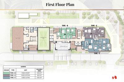Project Image of 1578.0 - 2732.0 Sq.ft 3 BHK Apartment for buy in Prestige Camden Gardens