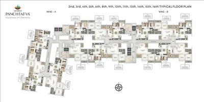 Project Image of 754.98 - 788.99 Sq.ft 2 BHK Apartment for buy in Sanskruti Panchtatva