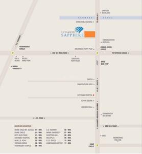 Project Image of 619.46 - 655.0 Sq.ft 2 BHK Apartment for buy in JSB Shyamved Sapphire