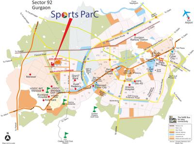 Project Image of 1295.0 - 1660.0 Sq.ft 3 BHK Apartment for buy in Sare Sports Parc