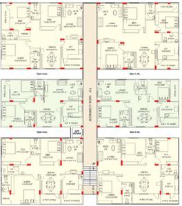 Project Image of 1165.0 - 1615.0 Sq.ft 2 BHK Apartment for buy in  Pragathi And Tulasi