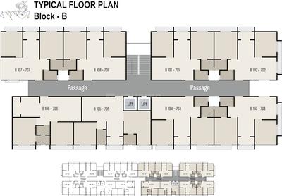 Project Image of 1053.0 - 1080.0 Sq.ft 2 BHK Apartment for buy in Shri Hari Greens