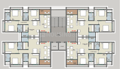 Project Image of 0.0 - 838.72 Sq.ft 3 BHK Apartment for buy in Shivashish Sixty