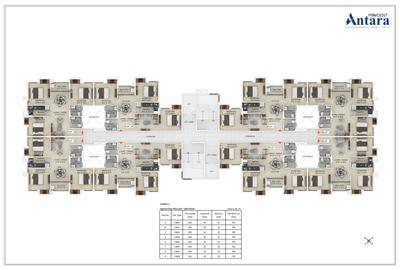 Project Image of 1016.0 - 1615.0 Sq.ft 2 BHK Apartment for buy in Prudent Antora