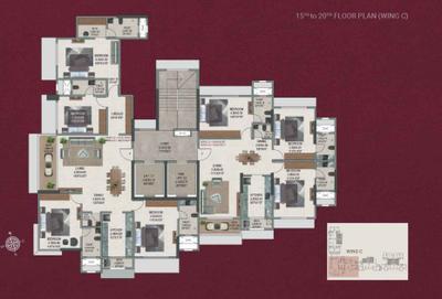 Project Image of 786.52 - 1972.27 Sq.ft 3 BHK Apartment for buy in Sahakar The Vibe