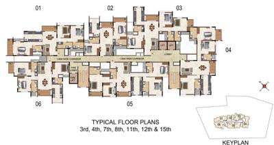 Project Image of 1212.0 - 2193.0 Sq.ft 2 BHK Apartment for buy in Casagrand Galileo