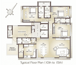 Project Image of 1510 Sq.ft 3 BHK Apartment / Flat for sale in Matunga East for Rs. 87500000