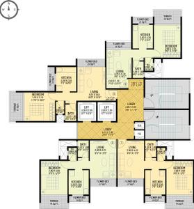 Project Image of 213.77 - 289.66 Sq.ft 1 BHK Apartment for buy in Kalpana Astrova