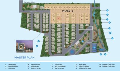 Project Image of 2095.0 - 3472.0 Sq.ft 3 BHK Villa for buy in Bluejay Nine Forum