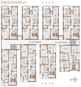 Project Image of 1022.0 - 1706.0 Sq.ft 2 BHK Apartment for buy in PN Aabharana Elite
