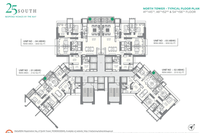Project Image of 1464.22 - 7250.0 Sq.ft 3 BHK Apartment for buy in The 25 South 