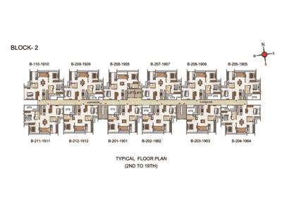 Project Image of 1121.0 - 3588.0 Sq.ft 2 BHK Apartment for buy in Casagrand Primrose