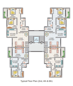 Project Image of 660.04 - 1199.96 Sq.ft 1 BHK Apartment for buy in Kaul Heritage City