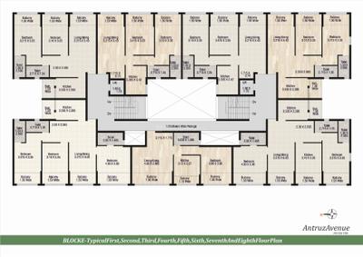 Project Image of 1140.11 - 1259.49 Sq.ft 2 BHK Apartment for buy in Antruz Avenue