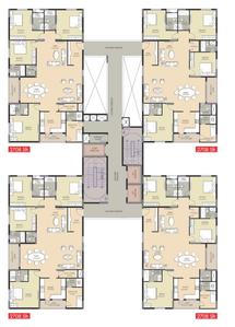 Project Image of 616.0 - 2708.0 Sq.ft 1 BHK Apartment for buy in Prajay Megapolis