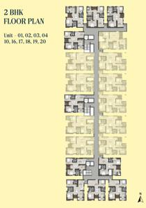 Project Image of 1192.0 - 1599.0 Sq.ft 2 BHK Apartment for buy in Greenfield Daffodil