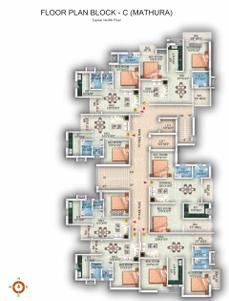 Project Image of 558.0 - 1440.0 Sq.ft 1 BHK Apartment for buy in S K Sky City