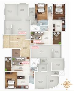 Project Image of 674.0 - 895.0 Sq.ft 1 BHK Apartment for buy in Narayan Vrundavan Kunal Phase 2
