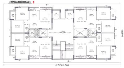 Project Image of 545.95 - 611.39 Sq.ft 2 BHK Apartment for buy in Navkar Siddhi Sapphire