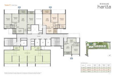 Project Image of 714.0 - 1740.0 Sq.ft 2 BHK Apartment for buy in Rohan Harita Phase 1
