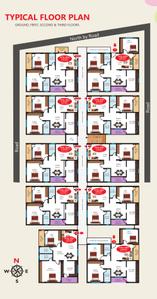 Project Image of 1170.0 - 1340.0 Sq.ft 2 BHK Apartment for buy in Happy Homes Arka