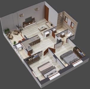 Project Image of 378.46 - 600.52 Sq.ft 1 BHK Apartment for buy in Sanskruti Homes