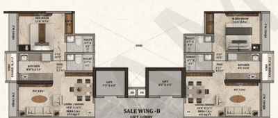 Project Image of 440.0 - 564.0 Sq.ft 1 BHK Apartment for buy in Shraddha Phoenix