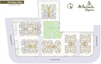 Project Image of 559.08 - 843.89 Sq.ft 2 BHK Apartment for buy in Al Falah Elegance