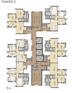 Project Image of 565.0 - 635.0 Sq.ft 2 BHK Apartment for buy in Raymond Realty Ten X Habitat