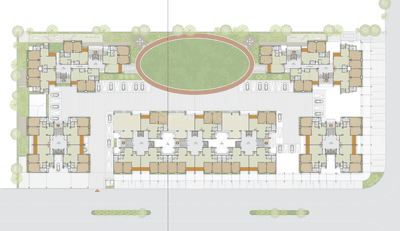 Project Image of 1413 Sq.ft 2 BHK Apartment / Flat for sale in Sargasan for Rs. 7000000