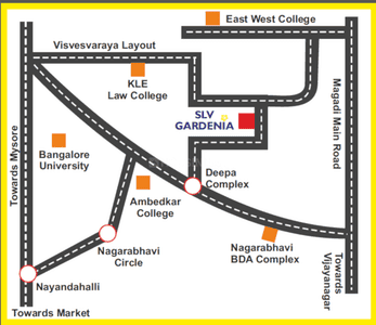 Project Image of 999.97 - 1425.03 Sq.ft 2 BHK Apartment for buy in SLV Gardenia