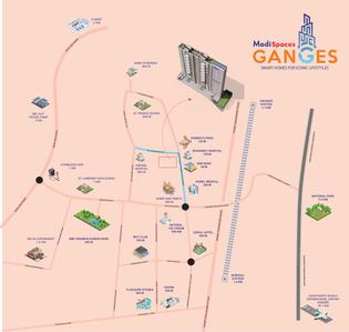 Project Image of 434.0 - 868.0 Sq.ft 1 BHK Apartment for buy in Modispaces Ganges