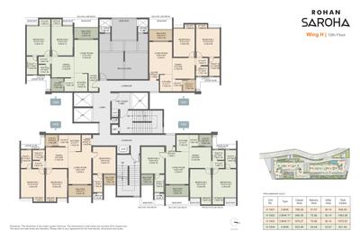 Project Image of 836.0 - 2023.0 Sq.ft 2 BHK Apartment for buy in Rohan Saroha