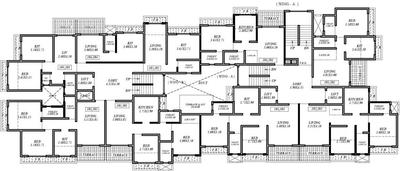 Project Image of 1110 Sq.ft 2 BHK Apartment / Flat for sale in Kalyan West for Rs. 9200000