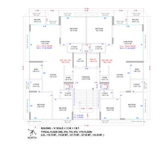 Project Image of 1054.97 - 1167.13 Sq.ft 3 BHK Apartment for buy in AD Sun Sky
