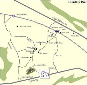 Project Image of 359.0 - 559.0 Sq.ft 1 BHK Apartment for buy in Dipti Sky City Building 1 And 3