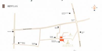 Project Image of 556.28 - 687.92 Sq.ft 2 BHK Apartment for buy in Aadhya Fortune II