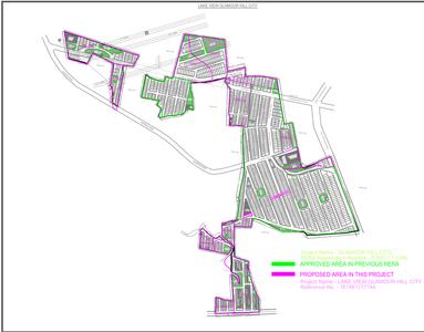 Dream Lake View Glamour Hill City Layout Plan 1