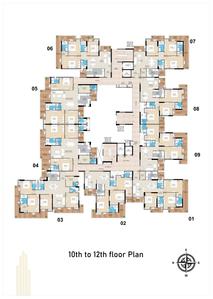 Project Image of 1366.0 - 2089.0 Sq.ft 3 BHK Apartment for buy in Zenith Vista